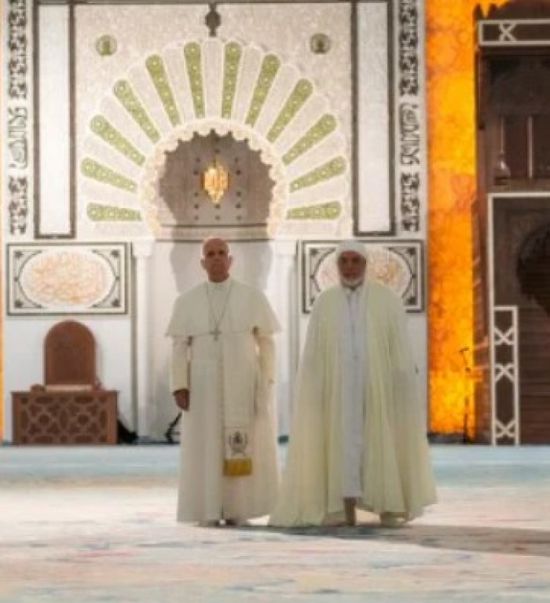 بابا الفاتيكان يزور الجامع الكبير في العاصمة الجزائرية