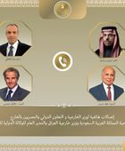 وزير الخارجية المصري يبحث مع نظيريه السعودى والعراقي المستجدات في المنطقة