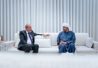 عبدالله بن زايد الإماراتي يلتقي وزير الخارجية الأردني