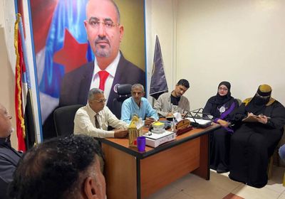 انتقالي العاصمة عدن يتفقد سير العمل التنظيمي في مديرية صيرة