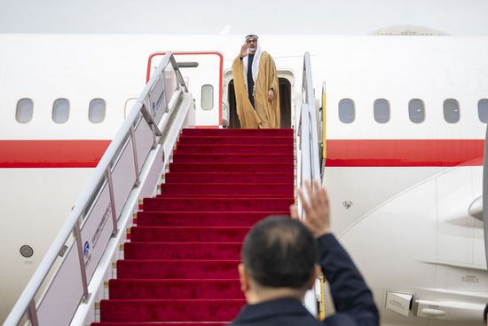 ولي عهد أبوظبي يختتم زيارته إلى الصين