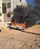 ضربة إسرائيلية تستهدف سيارة في جنوب بيروت