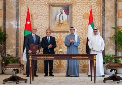 الإمارات والأردن يطلقان مشروعاً لربط مناطق التعدين بميناء العقبة