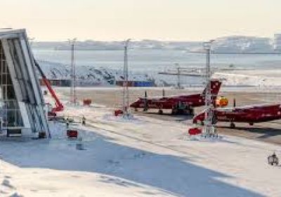 افتتاح مطار جديد في جنوب إقليم غرينلاند الدنماركي