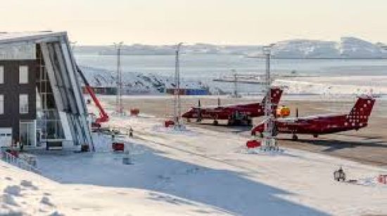 افتتاح مطار جديد في جنوب إقليم غرينلاند الدنماركي