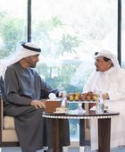 رئيس الإمارات يزور حاكم عجمان