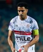 إصابة عمر جابر بشد في السمانة خلال مواجهة الزمالك وشباب بلوزداد