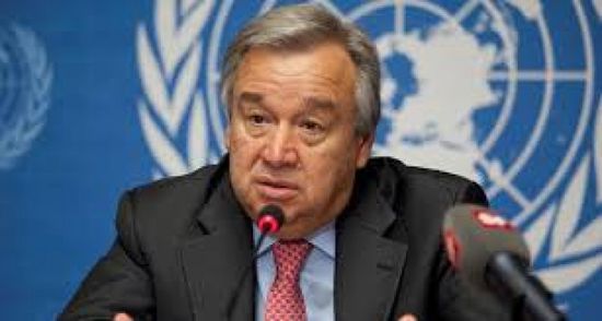 جوتيريش يطالب بأن يسود القانون على القوة