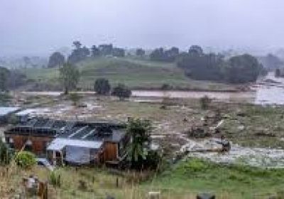 سيول جراء العواصف الرعدية في عاصمة نيوزيلندا