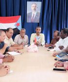 انتقالي عدن يتفقد سير العمل التنظيمي في مديرية دار سعد