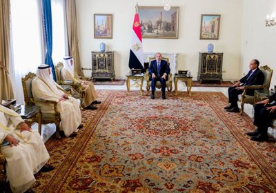 الرئيس السيسي يستقبل وزير الخارجية الكويتي
