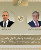 وزير الخارجية المصري يتلقى اتصالا هاتفيا من نظيره الباكستاني