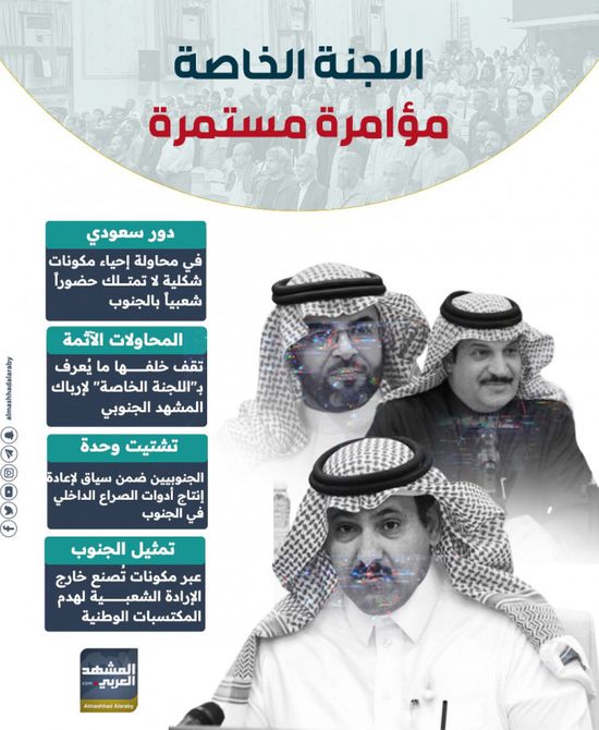 اللجنة الخاصة.. مؤامرة مستمرة (إنفوجراف)