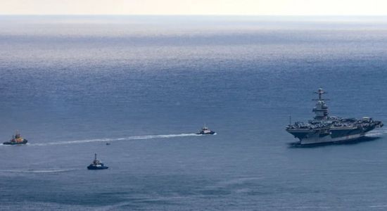 واشنطن تعلن اعتراض سفينة خاضعة للعقوبات بالمياه الدولية