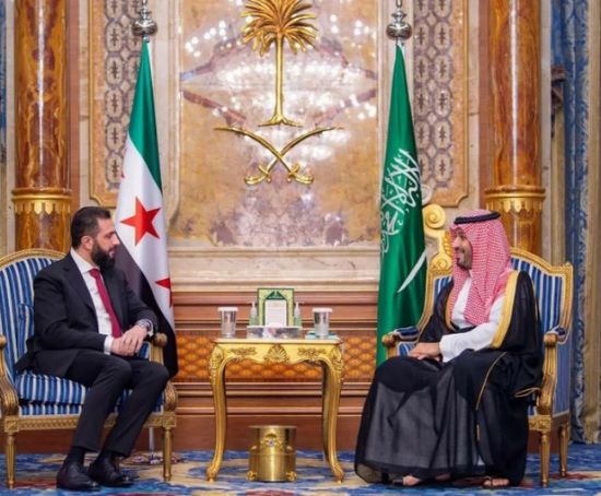 ولي العهد السعودي يستعرض مع الرئيس السوري العلاقات الثنائية