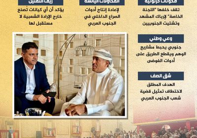 وعي الجنوب.. يجهض مؤامرات التفتيت (إنفوجراف)