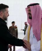 رئيس أوكرانيا يغادر جدة