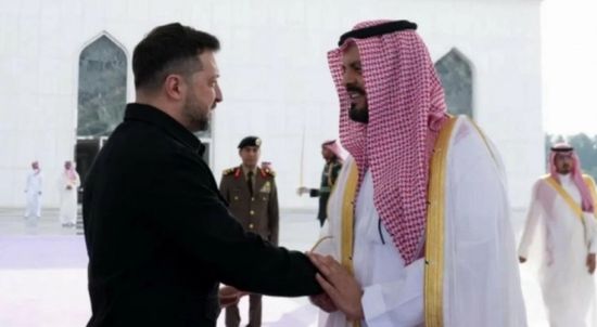 رئيس أوكرانيا يغادر جدة