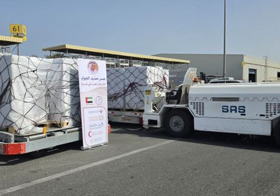ضمن جسر حميد الجوي.. طائرة إغاثة إماراتية جديدة تغادر إلى غزة