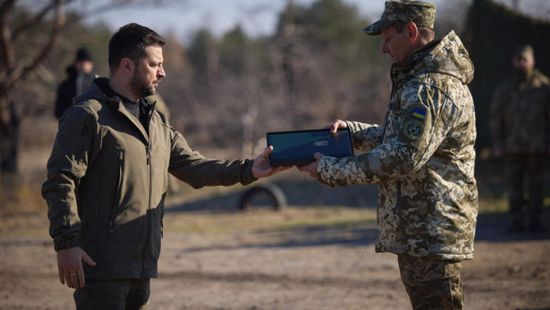 إقالة قائد وحدة عسكرية في أوكرانيا