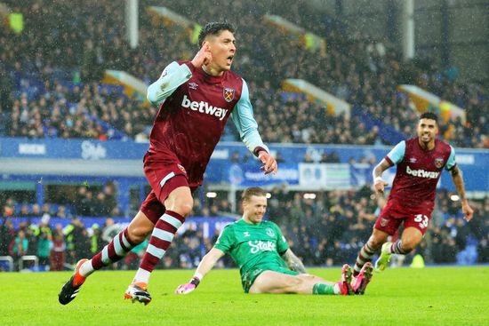 وست هام يقتنص فوزًا ثمينًا أمام إيفرتون ويعزز آمال البقاء