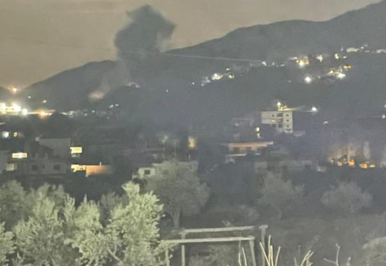 جيش الاحتلال يقصف مباني تابعة لحزب الله جنوبي لبنان