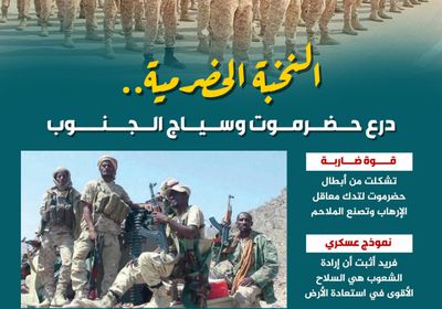 النخبة الحضرمية.. درع حضرموت وسياج الجنوب (إنفوجراف)