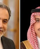 وزيرا خارجية السعودية وإيران يبحثان تطورات وقف إطلاق النار بين واشنطن وطهران