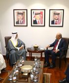 وزير الخارجية الأردني يلتقي نظيره الكويتي