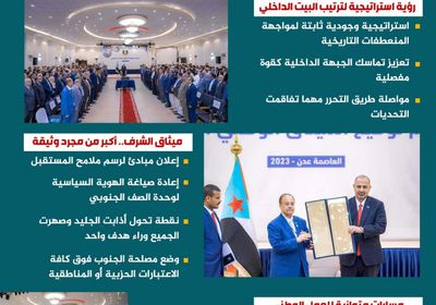 ميثاق الشرف الجنوبي.. خارطة طريق نحو الاستقلال (إنفوجراف)