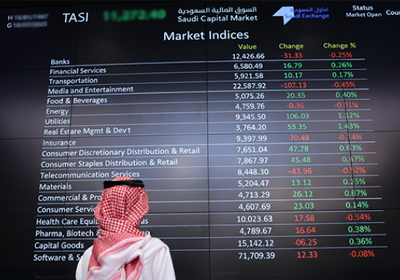 السعوديون يقودون صافي المشتريات في "تاسي" ومبيعات أجنبية