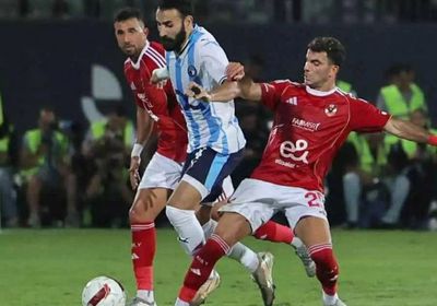 التعادل السلبي يحسم الشوط الأول بين بيراميدز والأهلى