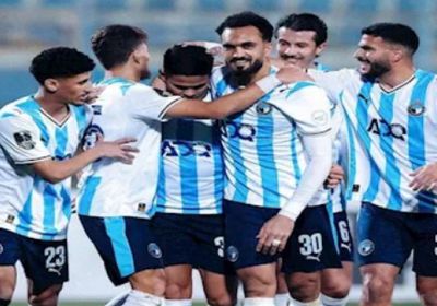 كريم حافظ يسجل ثالث أهداف بيراميدز فى شباك الأهلي