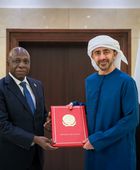 تسلمها عبدالله بن زايد.. رئيس الإمارات يتلقى رسالة خطية من نظيره الأنغولي