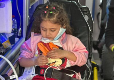 وصول 81 طفلا من قطاع غزة لتلقي العلاج في مستشفيات الأردن