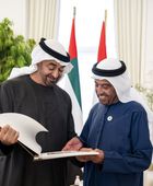 رئيس الإمارات يستقبل عبدالله الهاشمي.. ويوجه بتسمية أحد شوارع أبوظبي باسمه