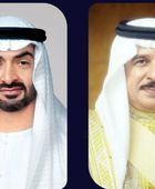 رئيس الإمارات يستقبل عاهل البحرين