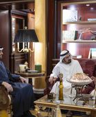رئيس الإمارات يستقبل عاهل البحرين