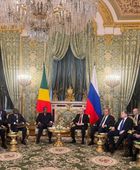 الرئيس الروسي يستقبل نظيره الكونغولي في الكرملين