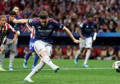 التعادل الإيجابي يحسم مواجهة أتلتيكو مدريد وآرسنال