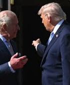 ترامب وميلانيا سيودعان ملك بريطانيا وقرينته في ختام زيارتهما لأمريكا