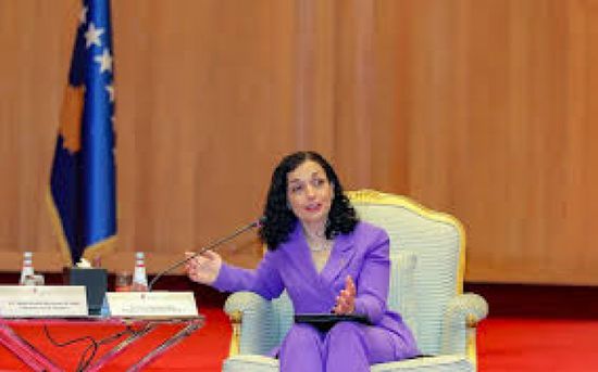الرئيسة المؤقتة لكوسوفو تعلن إجراء انتخابات مبكرة في 7 يونيو