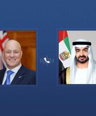 رئيس الإمارات ورئيس وزراء نيوزيلندا يبحثان العلاقات الثنائية