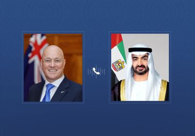 رئيس الإمارات ورئيس وزراء نيوزيلندا يبحثان العلاقات الثنائية