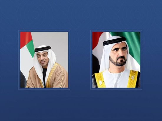 محمد بن راشد ومنصور بن زايد يعزون رئيس وزراء مصر في وفاة والده