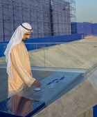 محمد بن راشد يدشن أعمال الحفر في أنفاق الخط الأزرق لمترو دبي