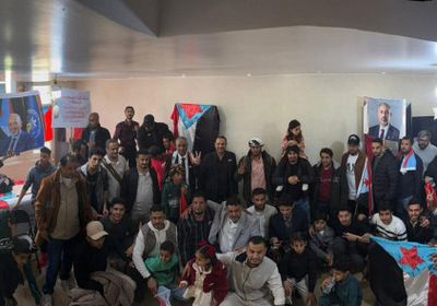 الجنوبيون في بلجيكا يجددون العهد للانتقالي وقيادته