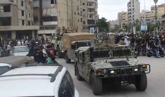 الجيش اللبناني ينفذ تدابير أمنية في الضاحية الجنوبية