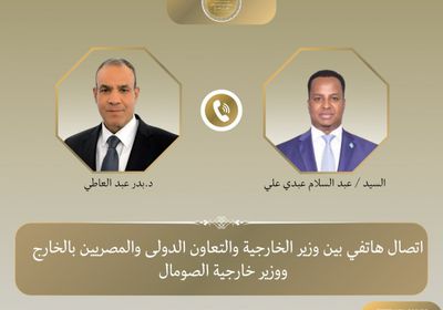 وزير الخارجية المصري يبحث مع نظيره الصومالي تعزيز الشراكة الاستراتيجية
