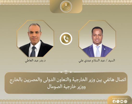 وزير الخارجية المصري يبحث مع نظيره الصومالي تعزيز الشراكة الاستراتيجية